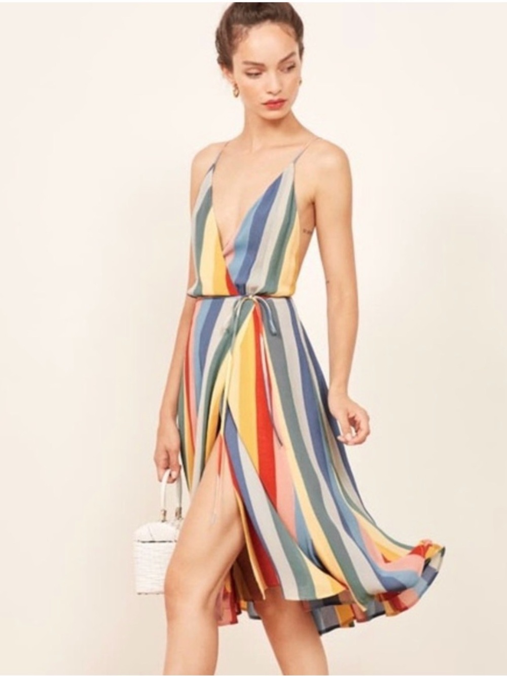 Reformation Tropics Starburst Dress S